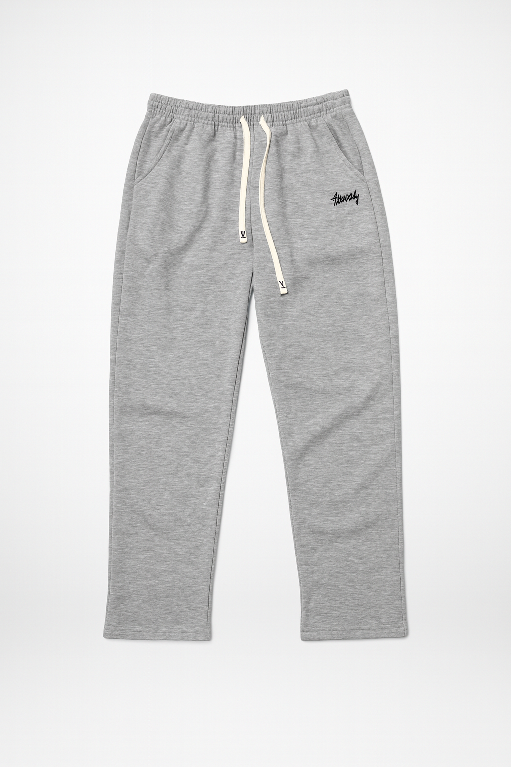 Grey Essential Sweatpants – Lässiger Komfort in cleanem Design